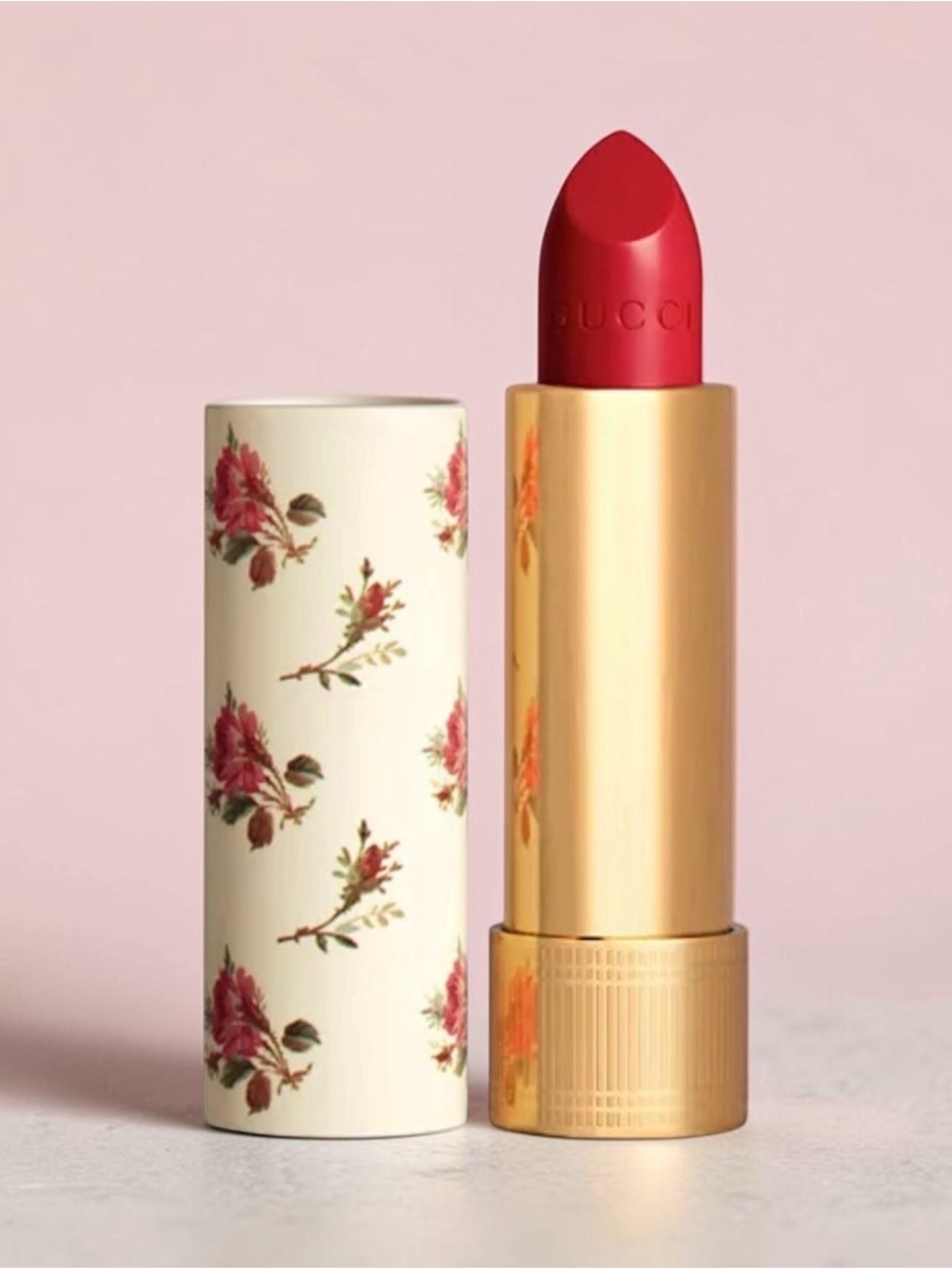 Gucci Matte Lipstick Limited Edition in 25 Goldie Red